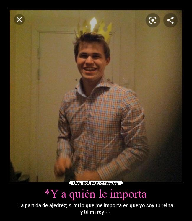 *Y a quién le importa -