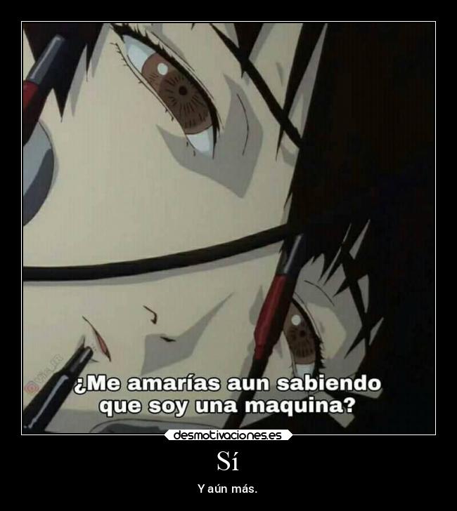 carteles amor anime lain maquina computadora amarias aun mas desmotivaciones