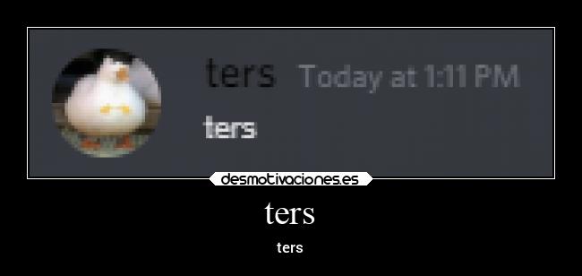 ters -