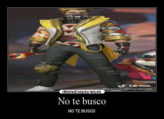 No te busco - NO TE BUSCO
