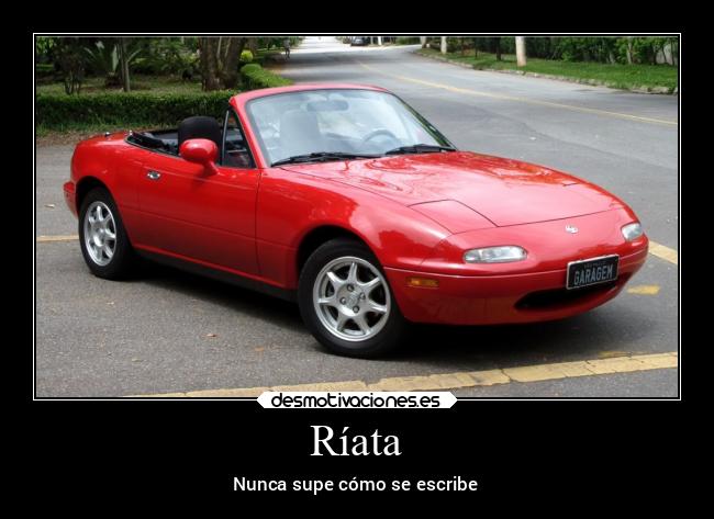 Ríata - Nunca supe cómo se escribe