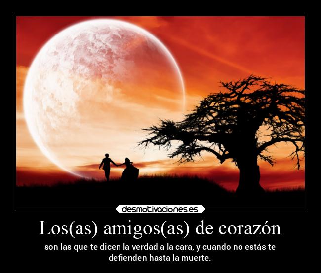 carteles corazon amigos amistad frases desmotivaciones