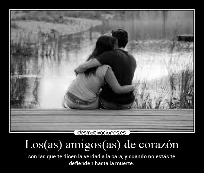 carteles corazon amigos amistad corazon frases desmotivaciones