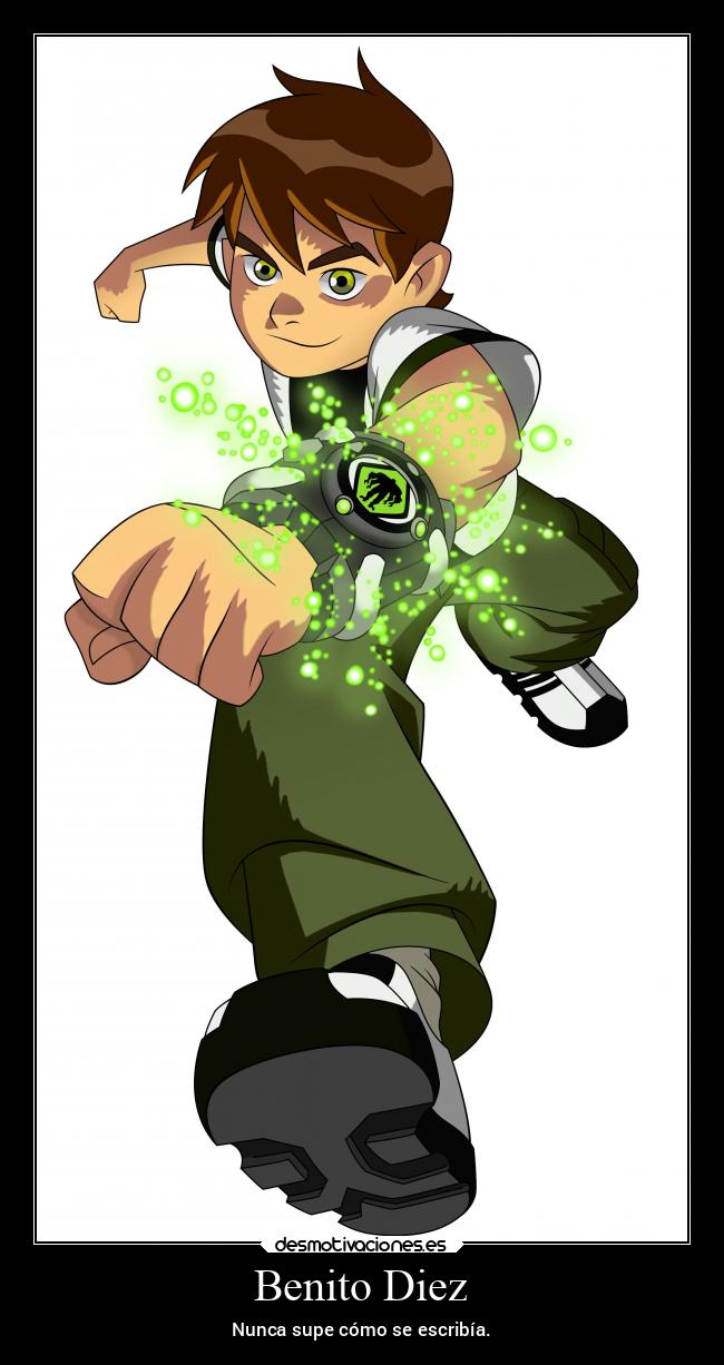 Benito Diez - Nunca supe cómo se escribía.