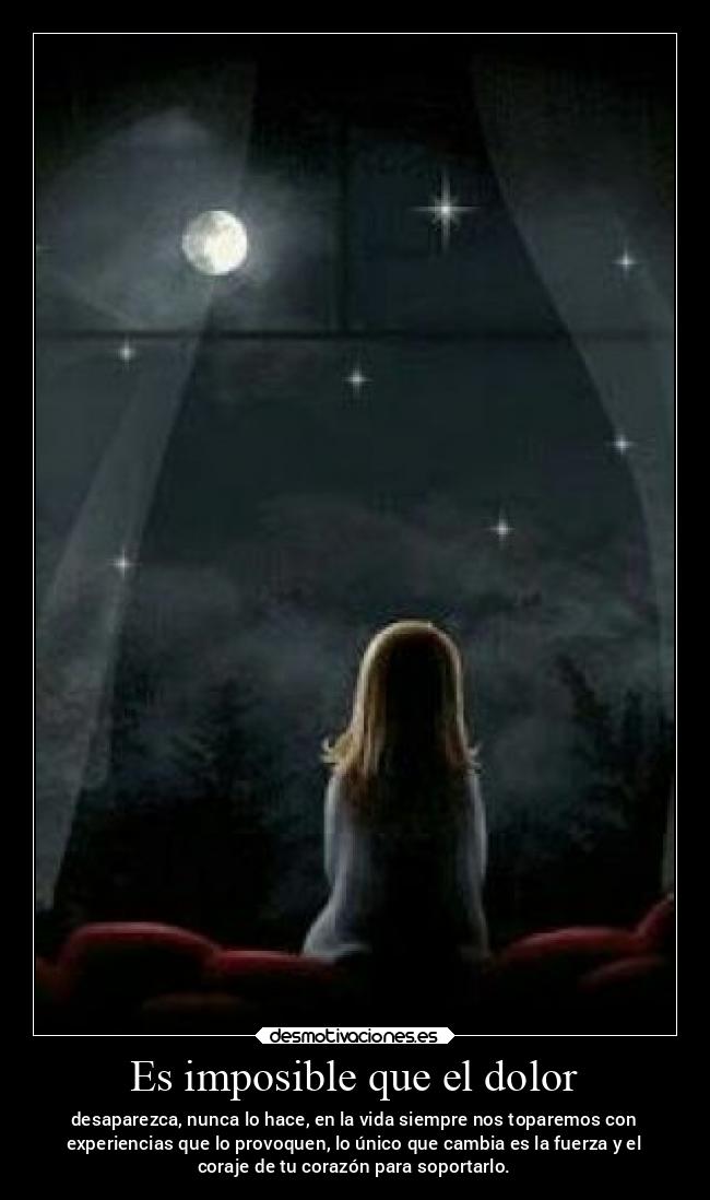 carteles imposible dolor frases desmotivaciones