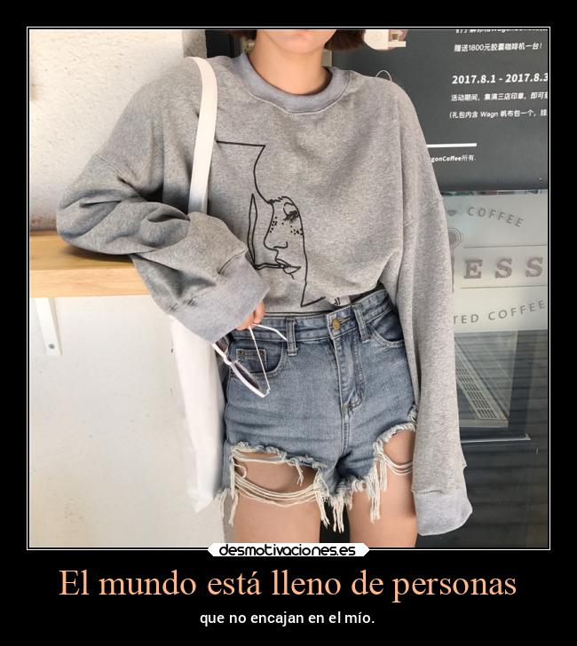 El mundo está lleno de personas -