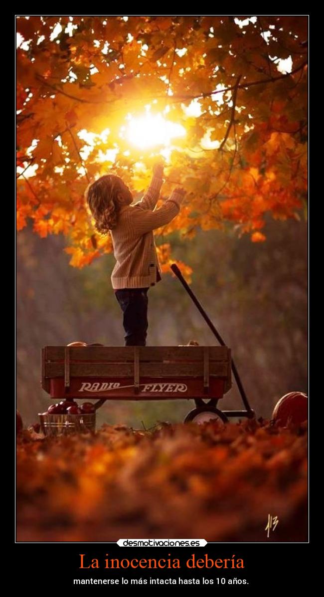 La inocencia debería - 