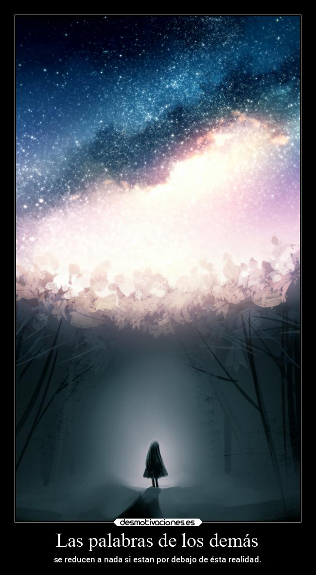 Las palabras de los demás - 