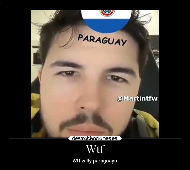 Wtf - Wtf willy paraguayo