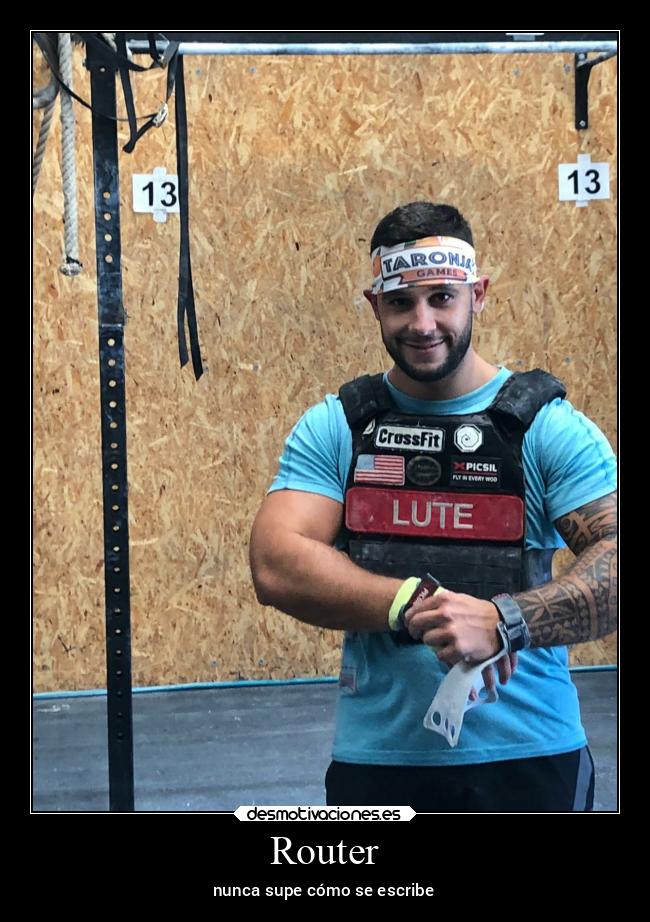 Router - nunca supe cómo se escribe