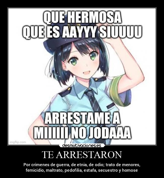 TE ARRESTARON -