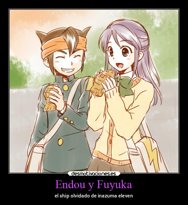 Endou y Fuyuka - el ship olvidado de inazuma eleven