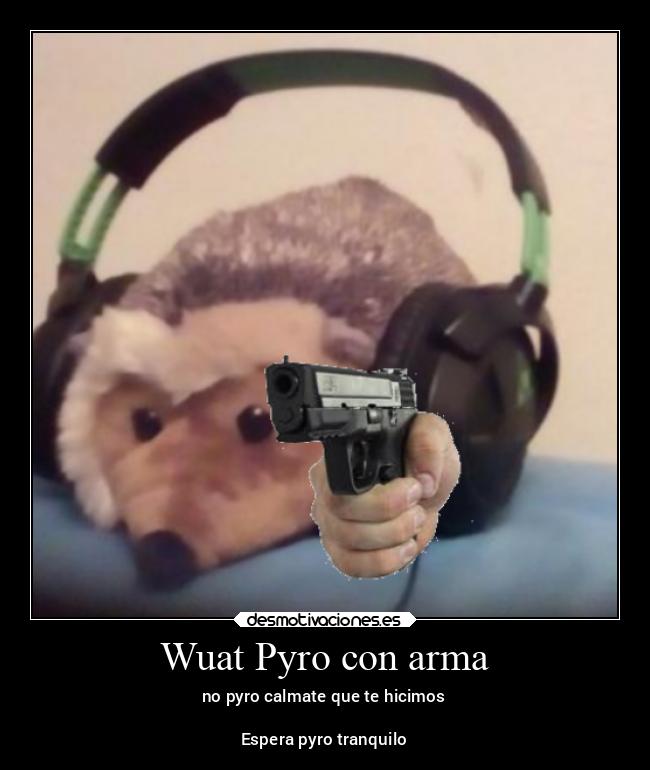 Wuat Pyro con arma - 