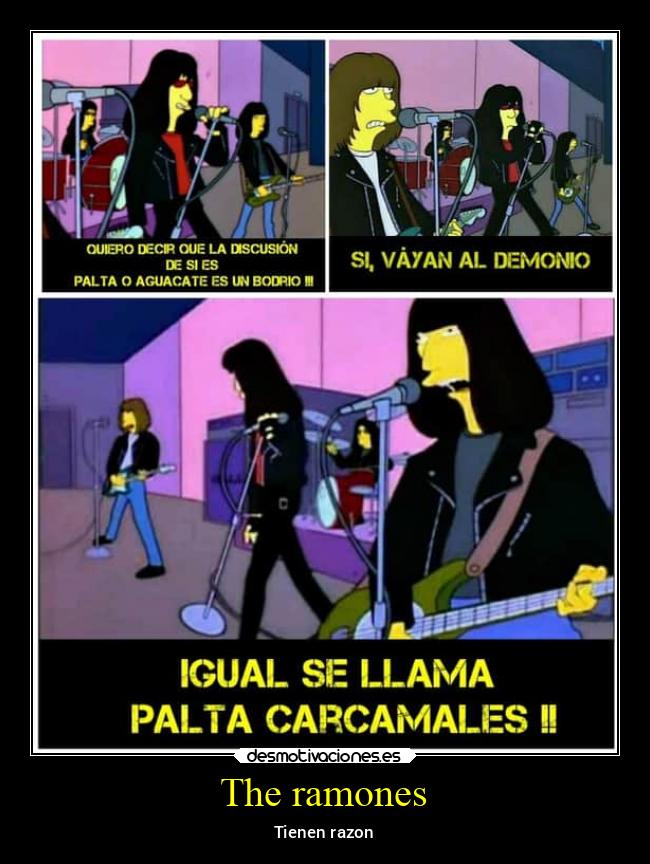 The ramones - Tienen razon