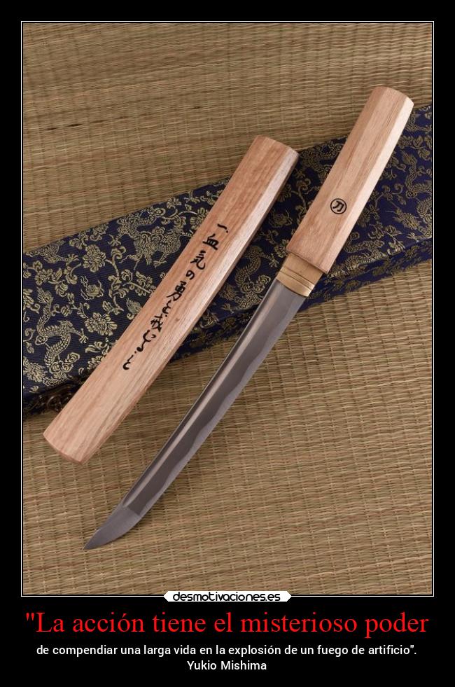 La acción tiene el misterioso poder - 