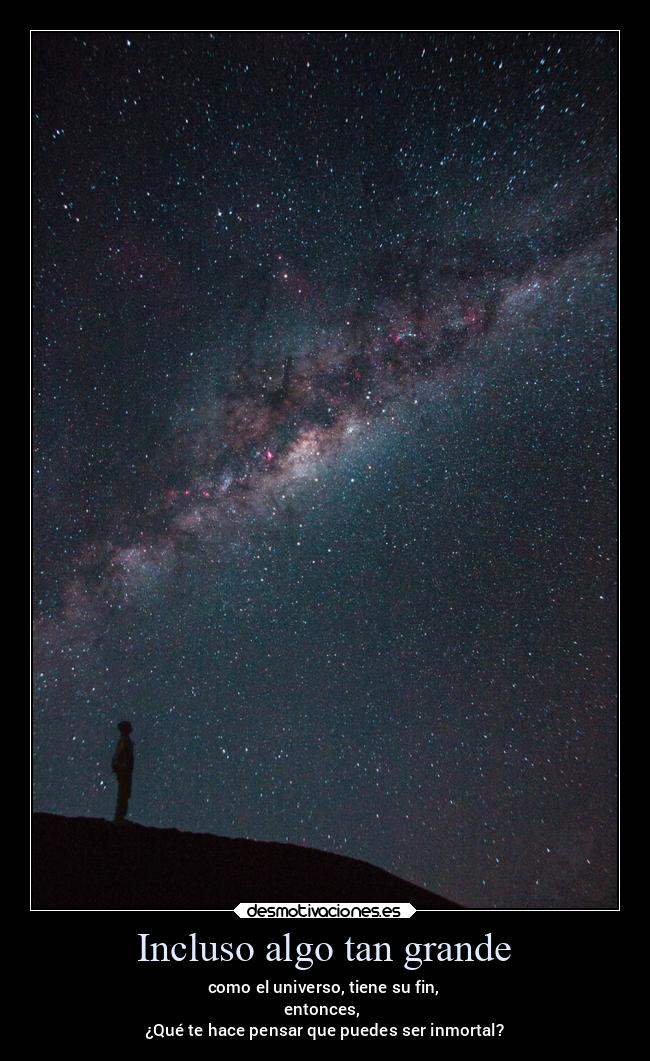 Incluso algo tan grande - 