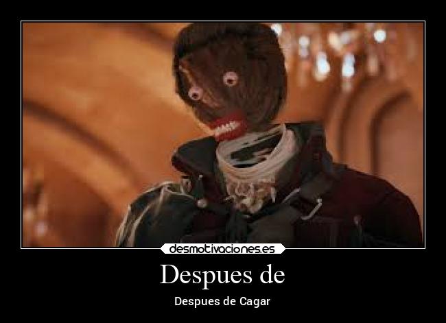 Despues de - Despues de Cagar