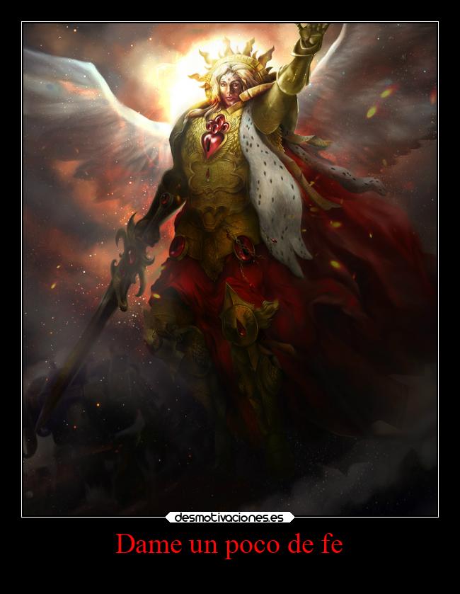 Dame un poco de fe -