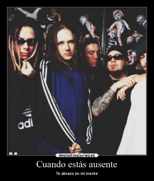 Cuando estás ausente - Te abrazo en mi mente