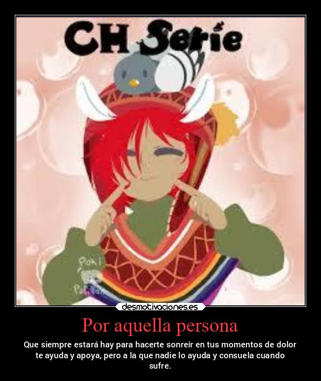 Por aquella persona - 
