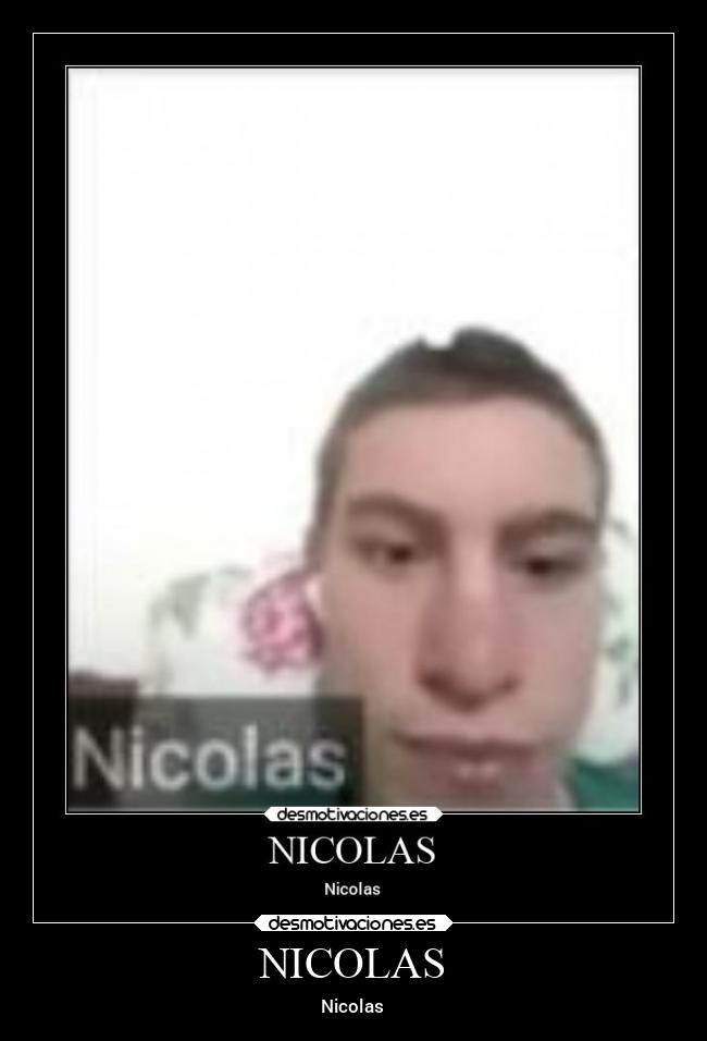 NICOLAS - Nicolas