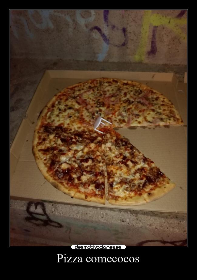 Pizza comecocos -