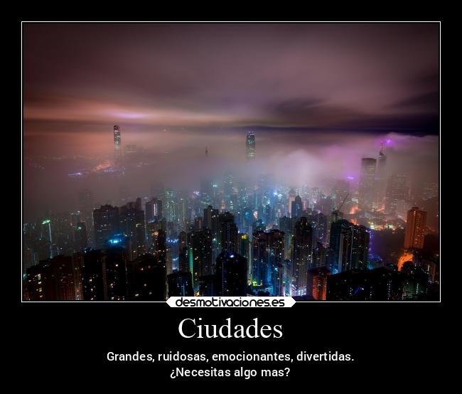 Ciudades -
