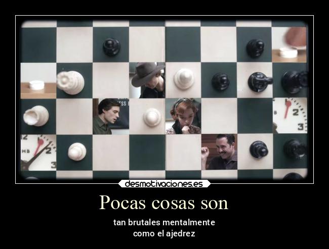 carteles caracter ajedrez desmotivaciones