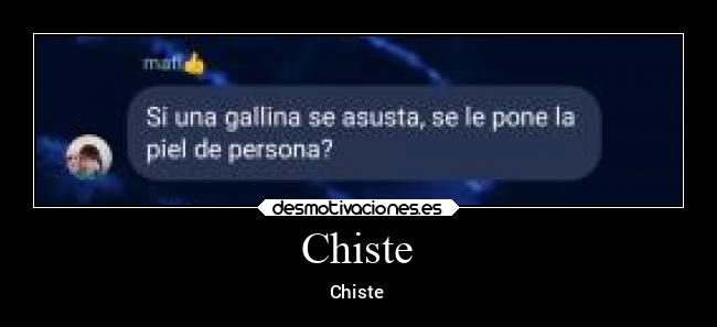 Chiste - Chiste
