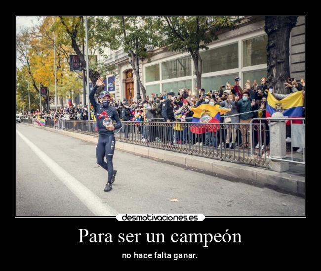 carteles deportes frases ecuador richardcarapaz desmotivaciones