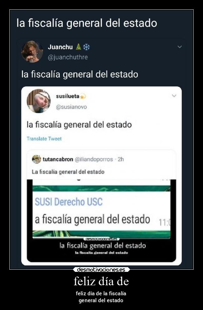 feliz día de - feliz día de la fiscalía
general del estado