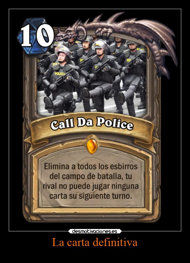 La carta definitiva -