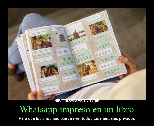 carteles internet whatsapp libro impresiones desmotivaciones