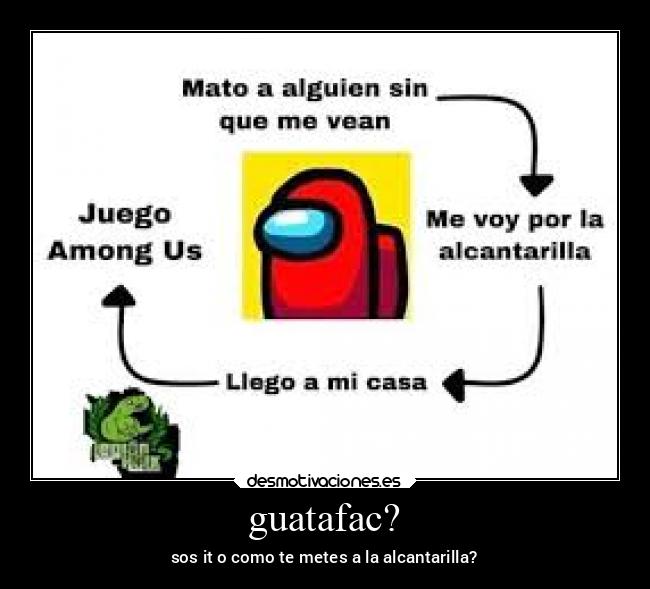 guatafac? - sos it o como te metes a la alcantarilla?