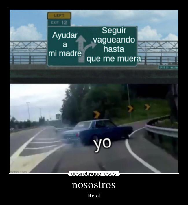 nosostros - literal