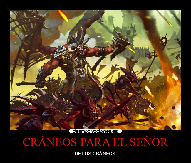CRÁNEOS PARA EL SEÑOR - DE LOS CRÁNEOS