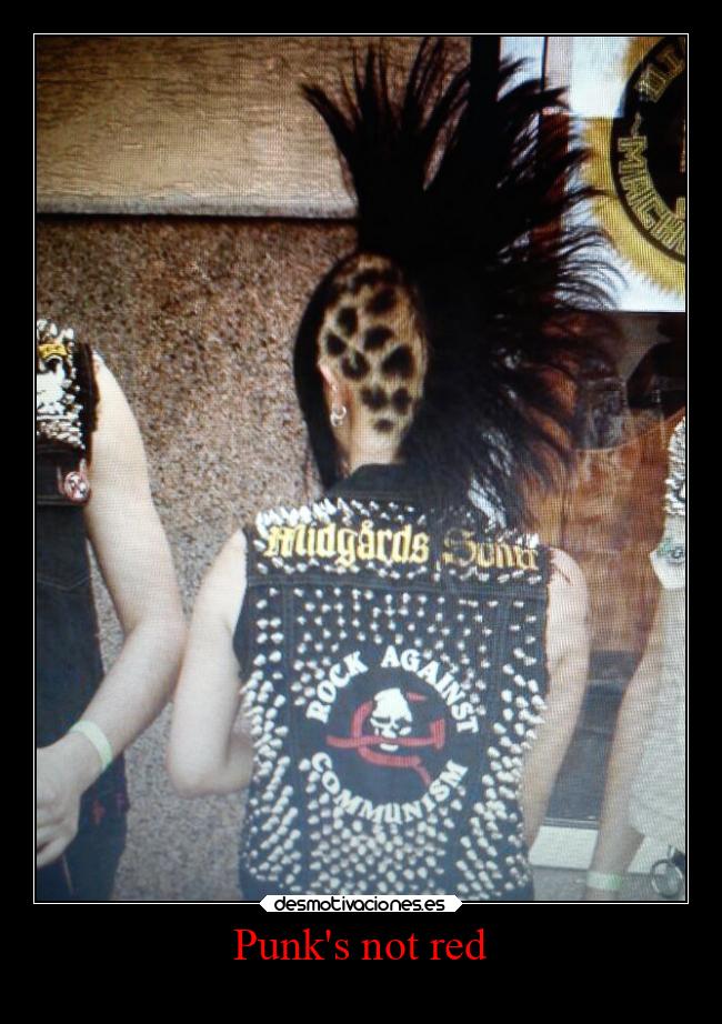 Punks not red -