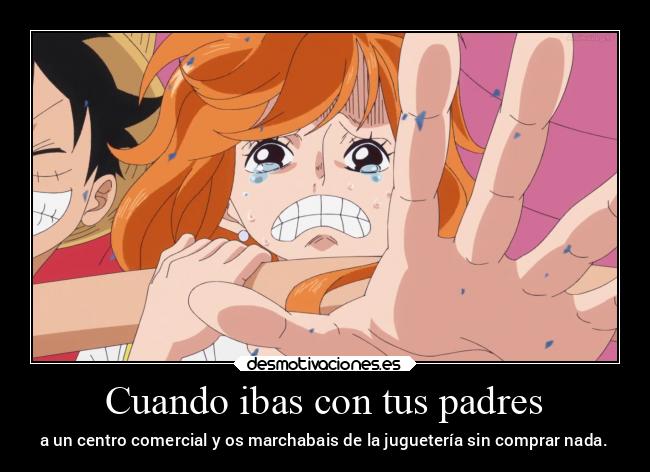 Cuando ibas con tus padres - a un centro comercial y os marchabais de la juguetería sin comprar nada.