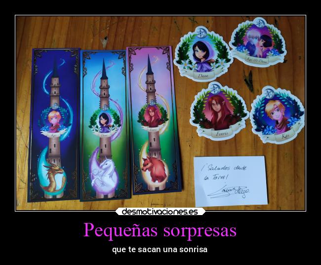 Pequeñas sorpresas - que te sacan una sonrisa