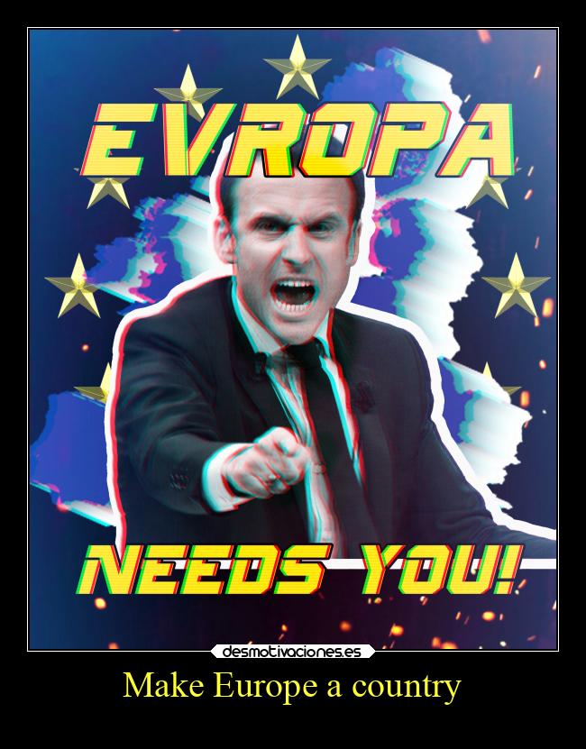 Make Europe a country -