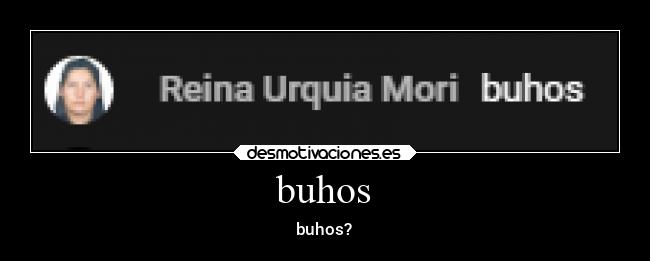 buhos - buhos?