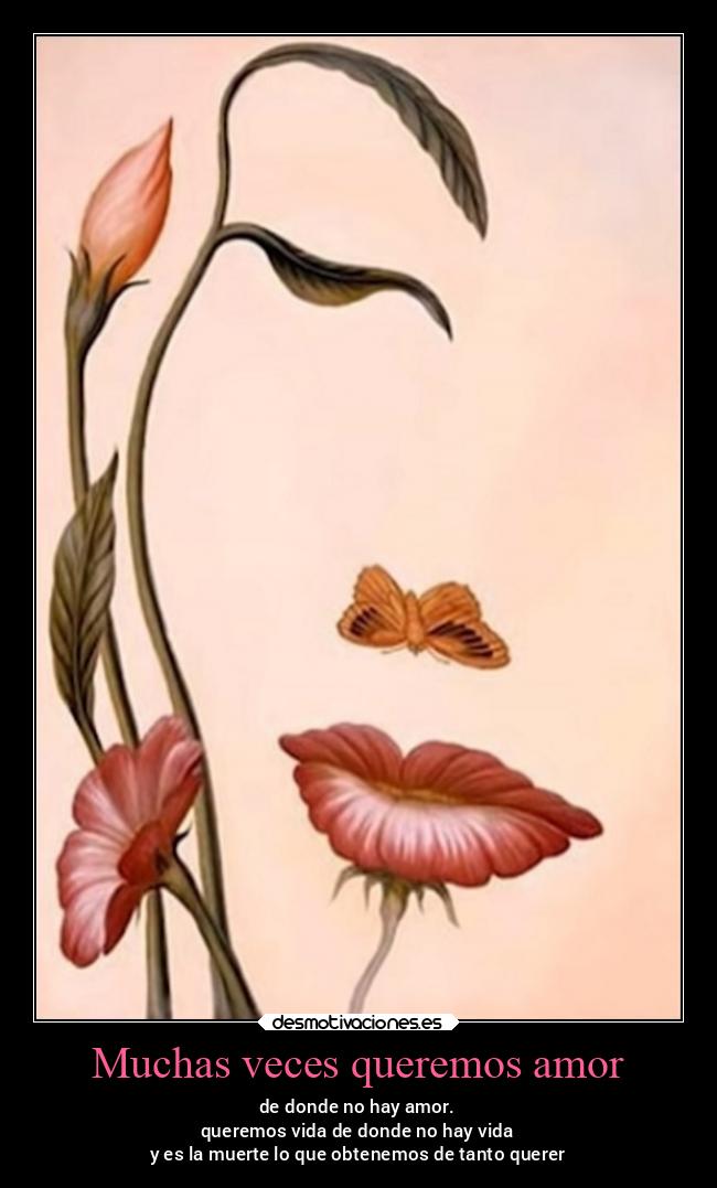 carteles amor amor vida desmotivaciones