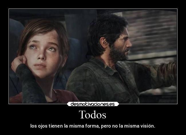 Todos - los ojos tienen la misma forma, pero no la misma visión.
