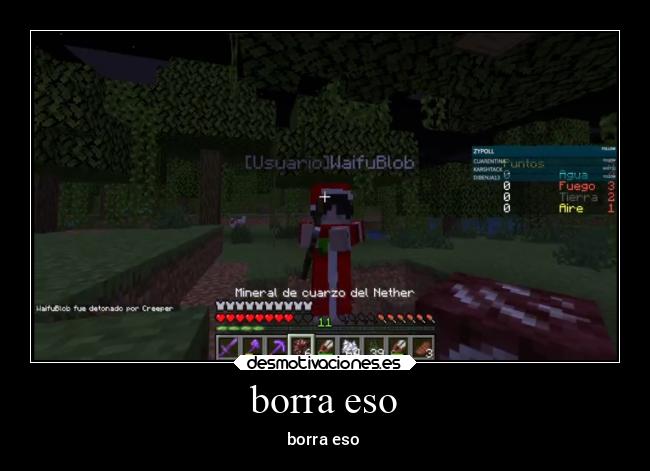borra eso - borra eso