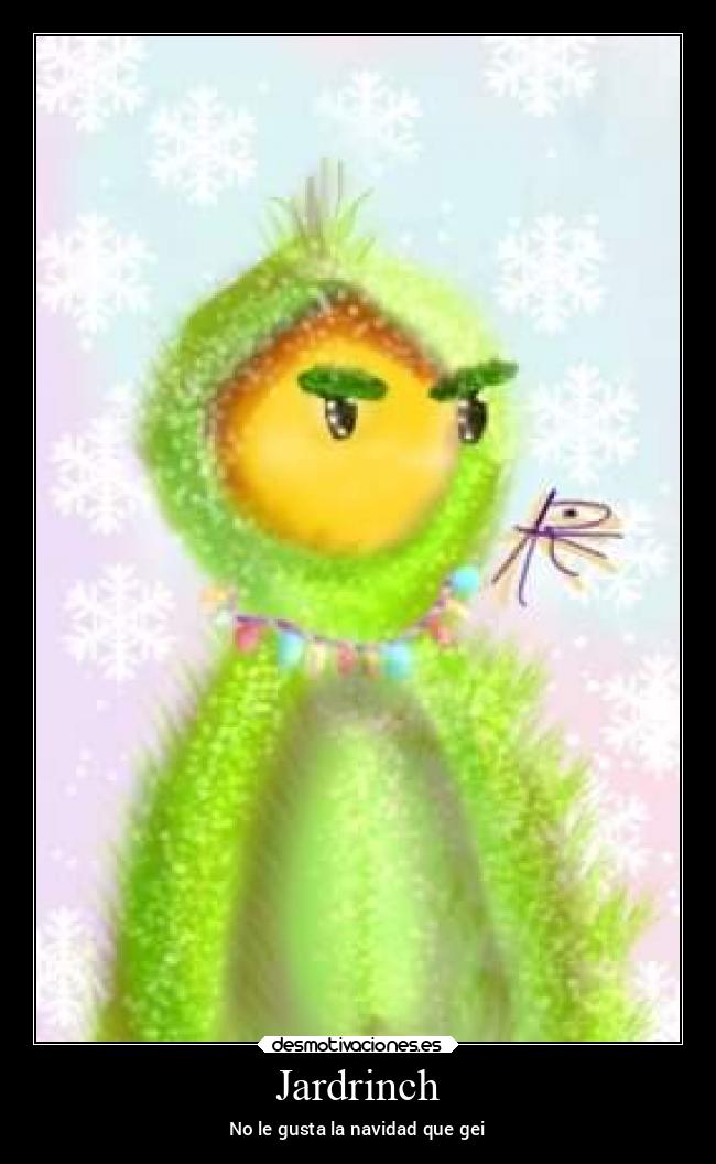 Jardrinch - No le gusta la navidad que gei