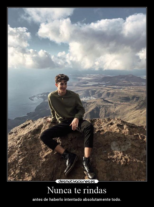 Nunca te rindas - 