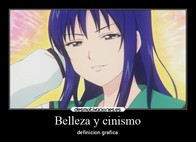 Belleza y cinismo - definicion grafica