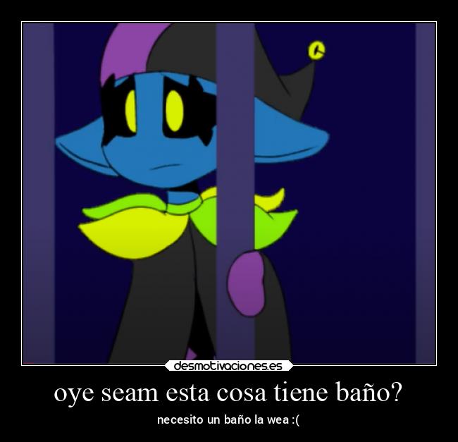 oye seam esta cosa tiene baño? - necesito un baño la wea :(