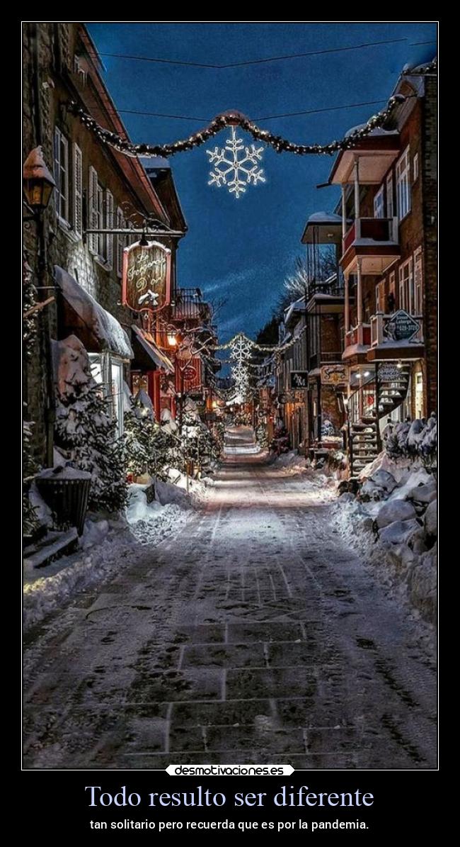 Todo resulto ser diferente - tan solitario pero recuerda que es por la pandemia.