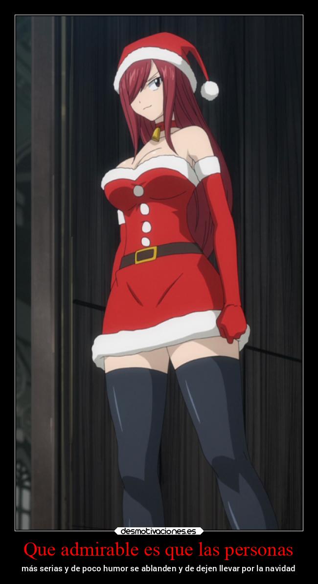 Que admirable es que las personas - más serias y de poco humor se ablanden y de dejen llevar por la navidad